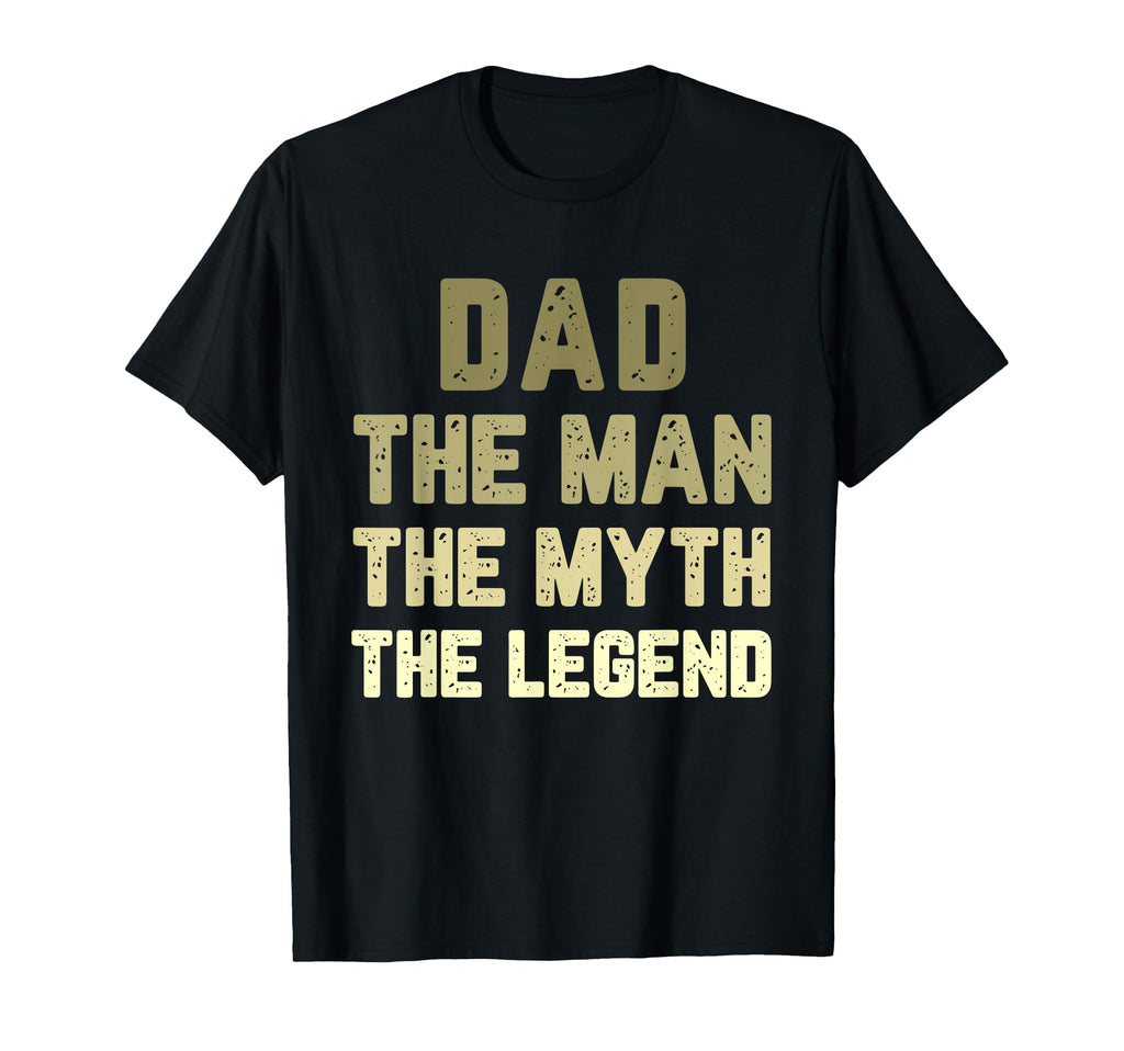 Dad Myth Legend T-Shirt - Minimalist Print Unisex - T-Shirt, Sweatshirt, Hoodie