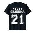 Number 21 Custom Proud Soccer Futbol T-Shirt - Unique Graphic for Adults - T-Shirt, Sweatshirt, Hoodie