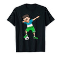 Dabbing Soccer Uzbekistan Football T-Shirt - Fun Novelty Design Unisex - T-Shirt, Sweatshirt, Hoodie