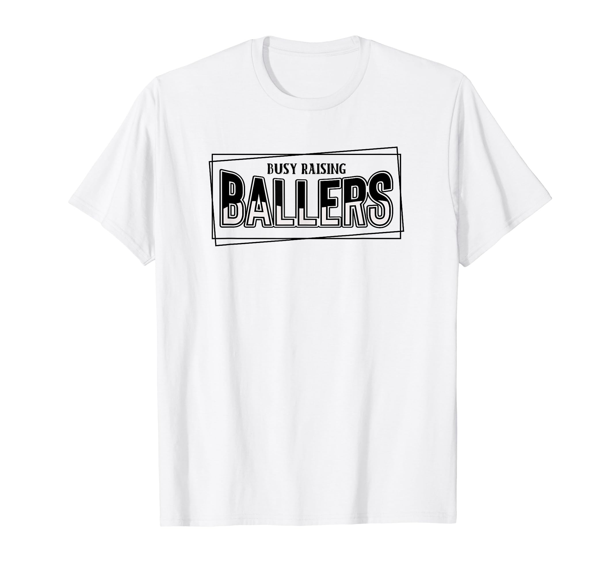 Busy Raising Ballers Baseball Love T-Shirt - Minimalist Print for Adults - T-Shirt, Sweatshirt, Hoodie