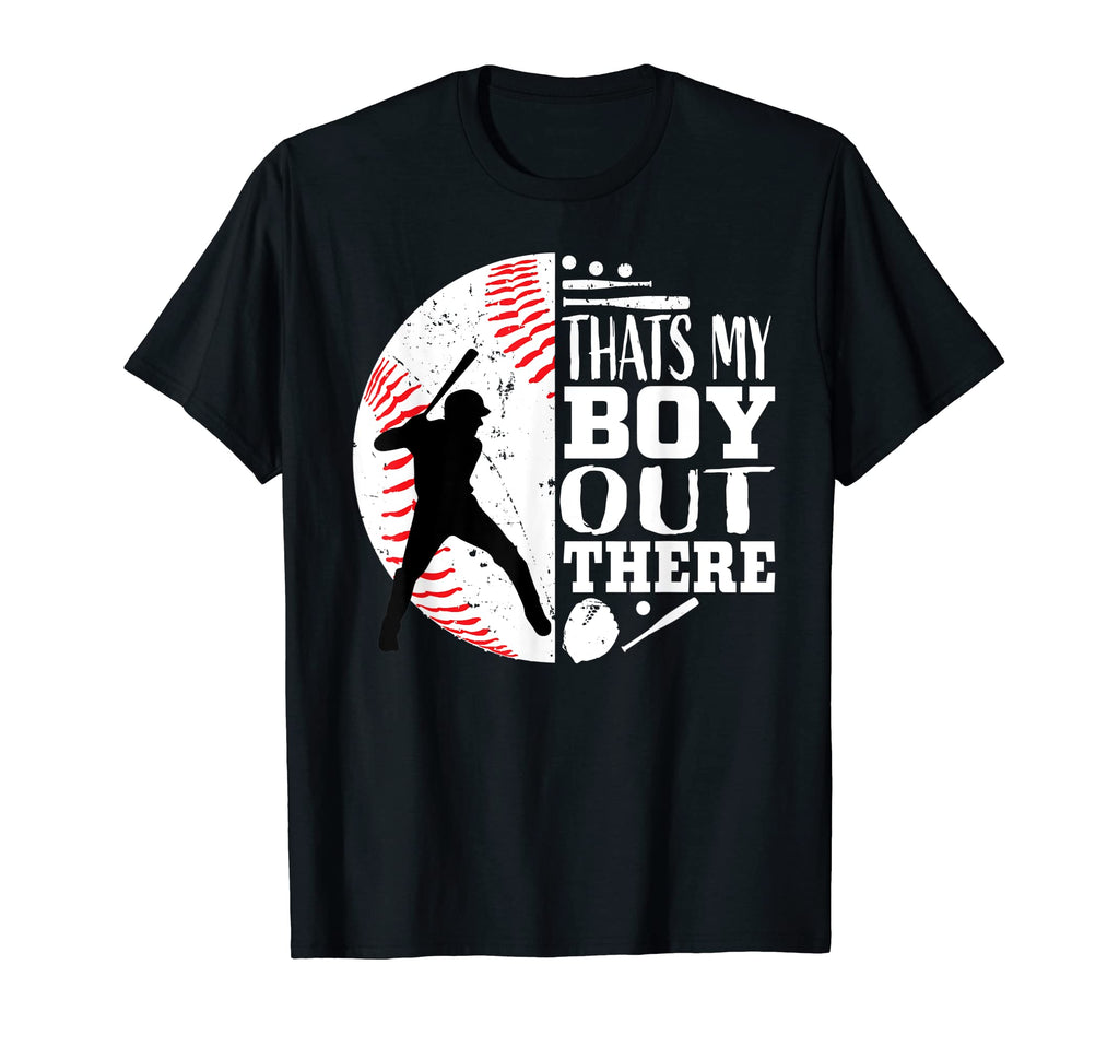 Son Thats My Out There Baseball Mom T-Shirt - Aesthetic Graphic Men Women - T-Shirt, Sweatshirt, Hoodie