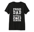 Prooud Dad Baseball 2023 Senior T-Shirt - Unique Graphic for Adults - T-Shirt, Sweatshirt, Hoodie