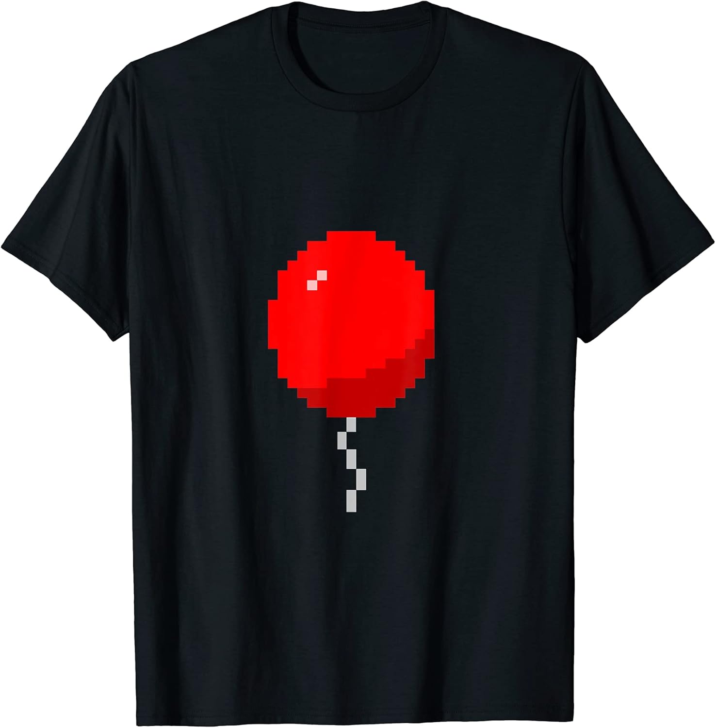 Floating Balloon Pixel Art - Adult & Kids T-Shirts, Sweatshirts & Hoodies apparel design preview 1