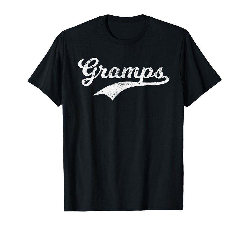 Gramps Grandpa Grandad Baseball Pops T-Shirt - Fun Novelty Design Men Women - T-Shirt, Sweatshirt, Hoodie