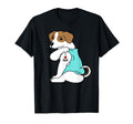I Love Mom Tattoo Jack Russell T-Shirt - Minimalist Print Men Women - T-Shirt, Sweatshirt, Hoodie