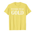 Sports Winners Wear Gold War Game Mom T-Shirt - Novelty Apparel Men Women - T-Shirt, Sweatshirt, Hoodie