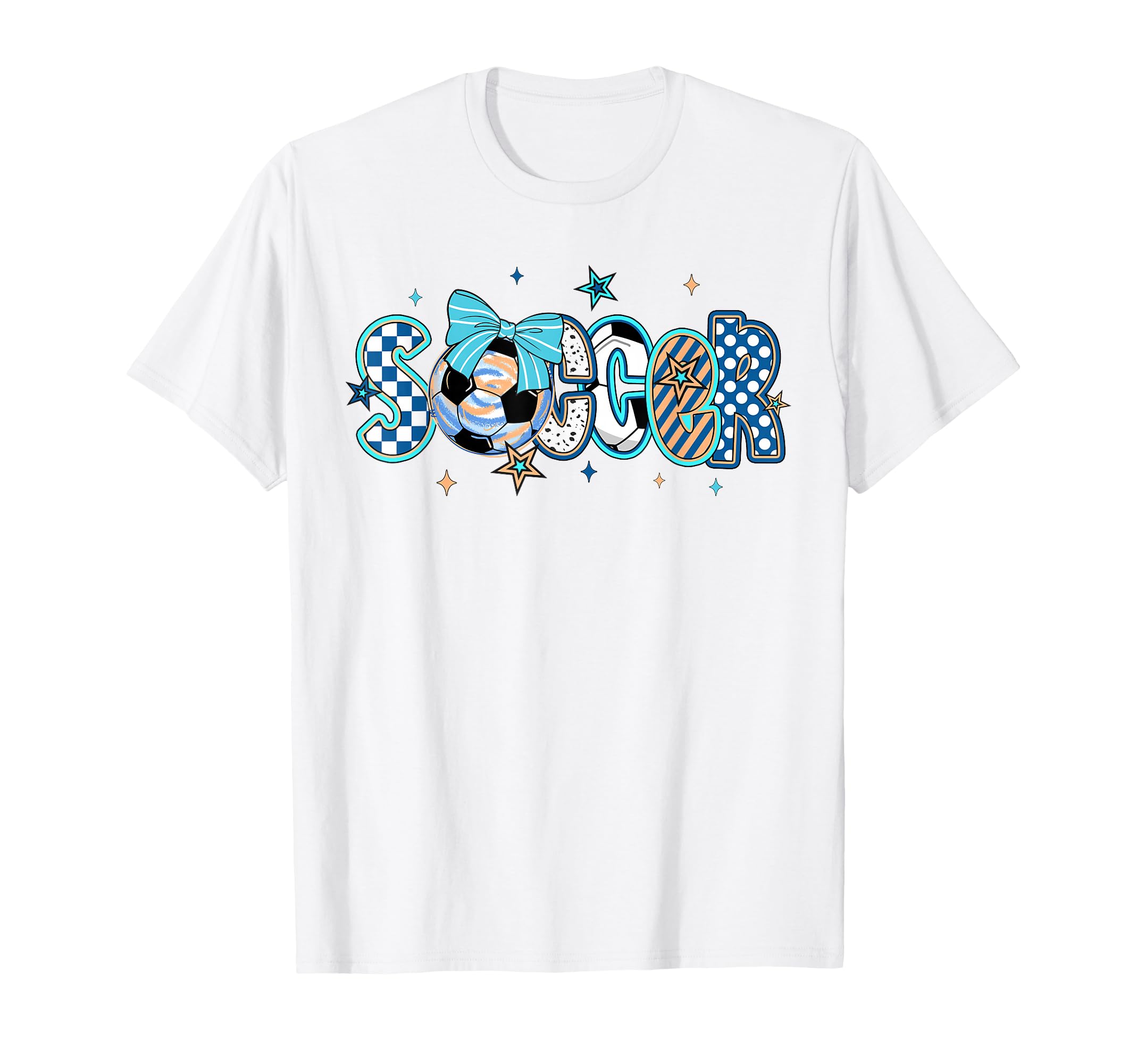 Soccer Preppy Soccer Game Day Mom T-Shirt - Novelty Apparel Men Women - T-Shirt, Sweatshirt, Hoodie