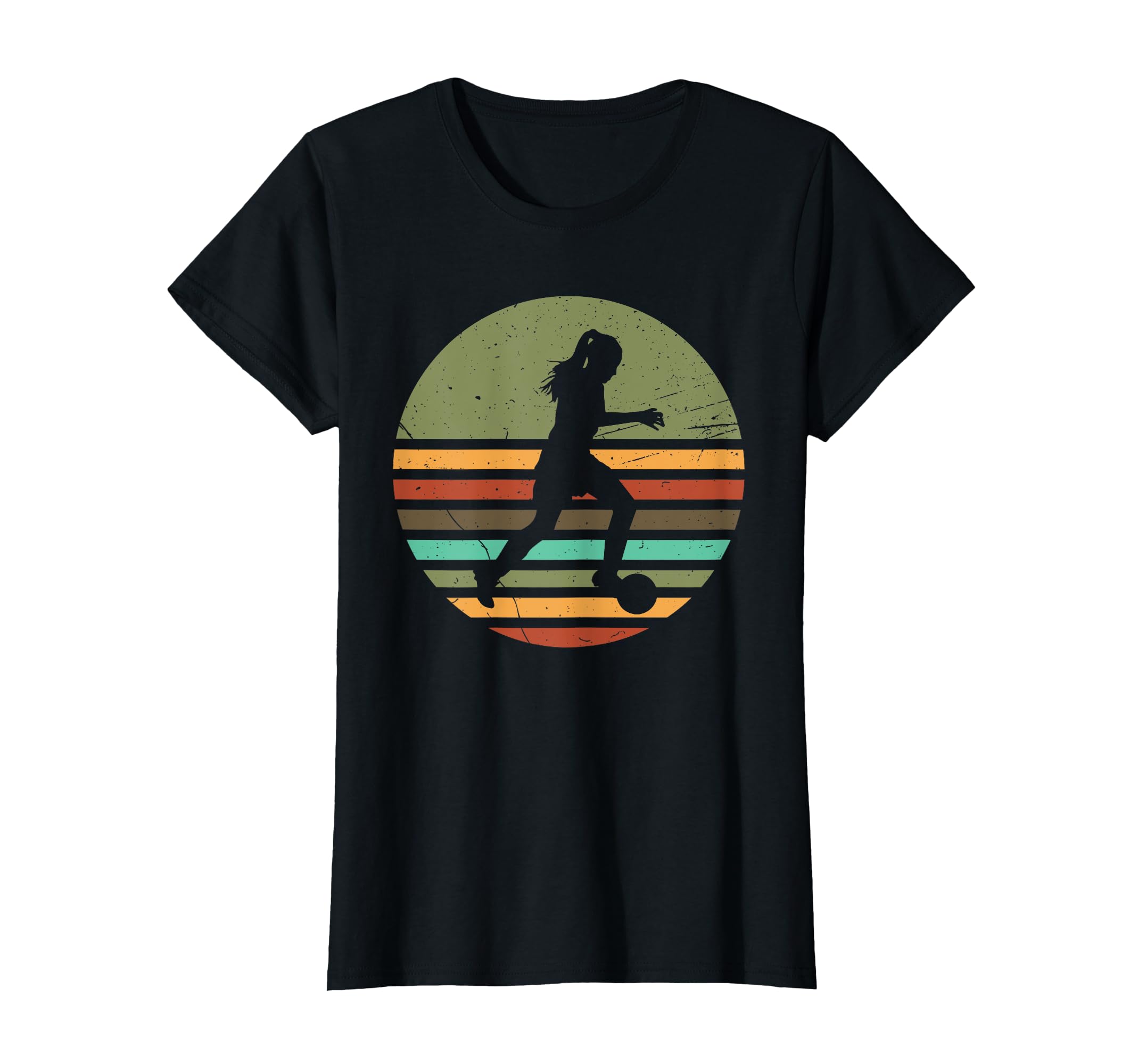 Soccer Football Sunset 70S Soccer T-Shirt - Streetwear Style for Adults - T-Shirt, Sweatshirt, Hoodie