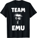 Funny Animals Emus Minimalist Bird Simple Team emu - Adult & Kids T-Shirts, Sweatshirts & Hoodies apparel design preview 1