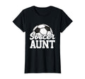 Soccer Aunt Gifts Mothers Day Soccer T-Shirt - Unique Graphic Unisex - T-Shirt, Sweatshirt, Hoodie