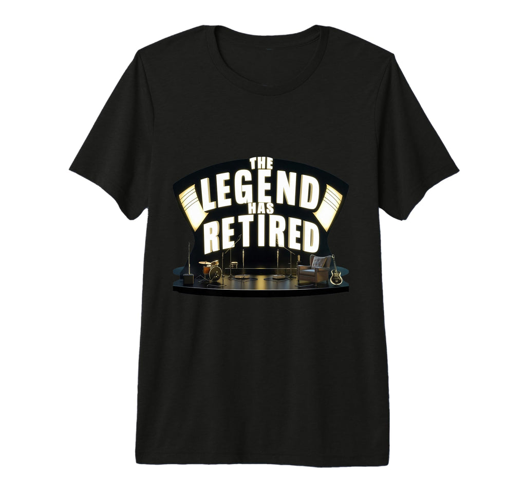 Funny Musician Retirement Dads Grandpas T-Shirt - Novelty Apparel Unisex - T-Shirt, Sweatshirt, Hoodie
