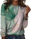 Womens Summer Tops Patchwork Floral Print Boho Casual - Adult & Kids T-Shirts, Sweatshirts & Hoodies apparel design preview 1