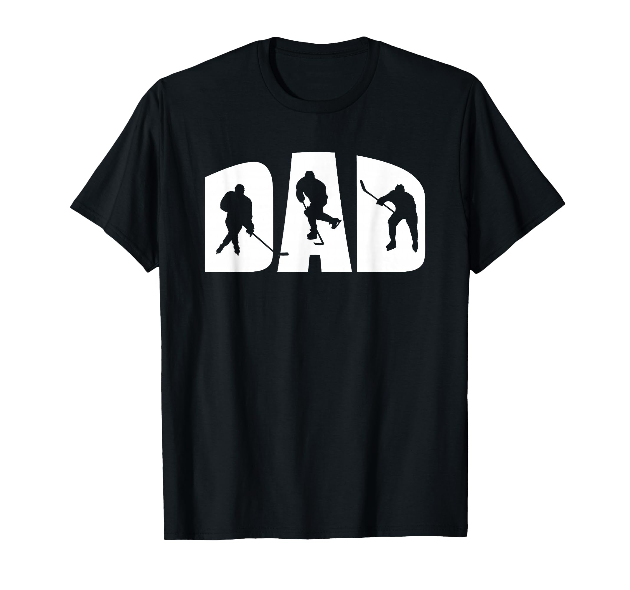 Ice Hockey Dad Hockey Player Father T-Shirt - Custom Art Print Unisex - T-Shirt, Sweatshirt, Hoodie