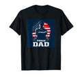 Proud Army Dad Army Forces American Flag T-Shirt - Graphic Print for Adults - T-Shirt, Sweatshirt, Hoodie