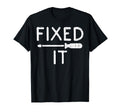 Fathers Day Fixed It Screwdriver Diy T-Shirt - Trendy Graphic Men Women - T-Shirt, Sweatshirt, Hoodie