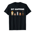 Funny Dog Training Art Dog Lover Puppy T-Shirt - Aesthetic Graphic Unisex - T-Shirt, Sweatshirt, Hoodie