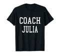 Coach Julia Custom Football Soccer T-Shirt - Fun Novelty Design Men Women - T-Shirt, Sweatshirt, Hoodie