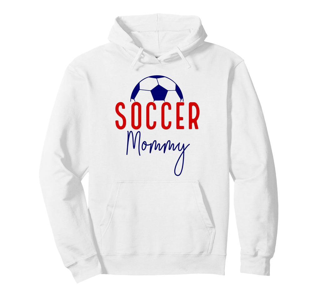 Soccer Mommy Mom Mama Soccer Mother Soccer Hoodie - Trendy Graphic Unisex - T-Shirt, Sweatshirt, Hoodie
