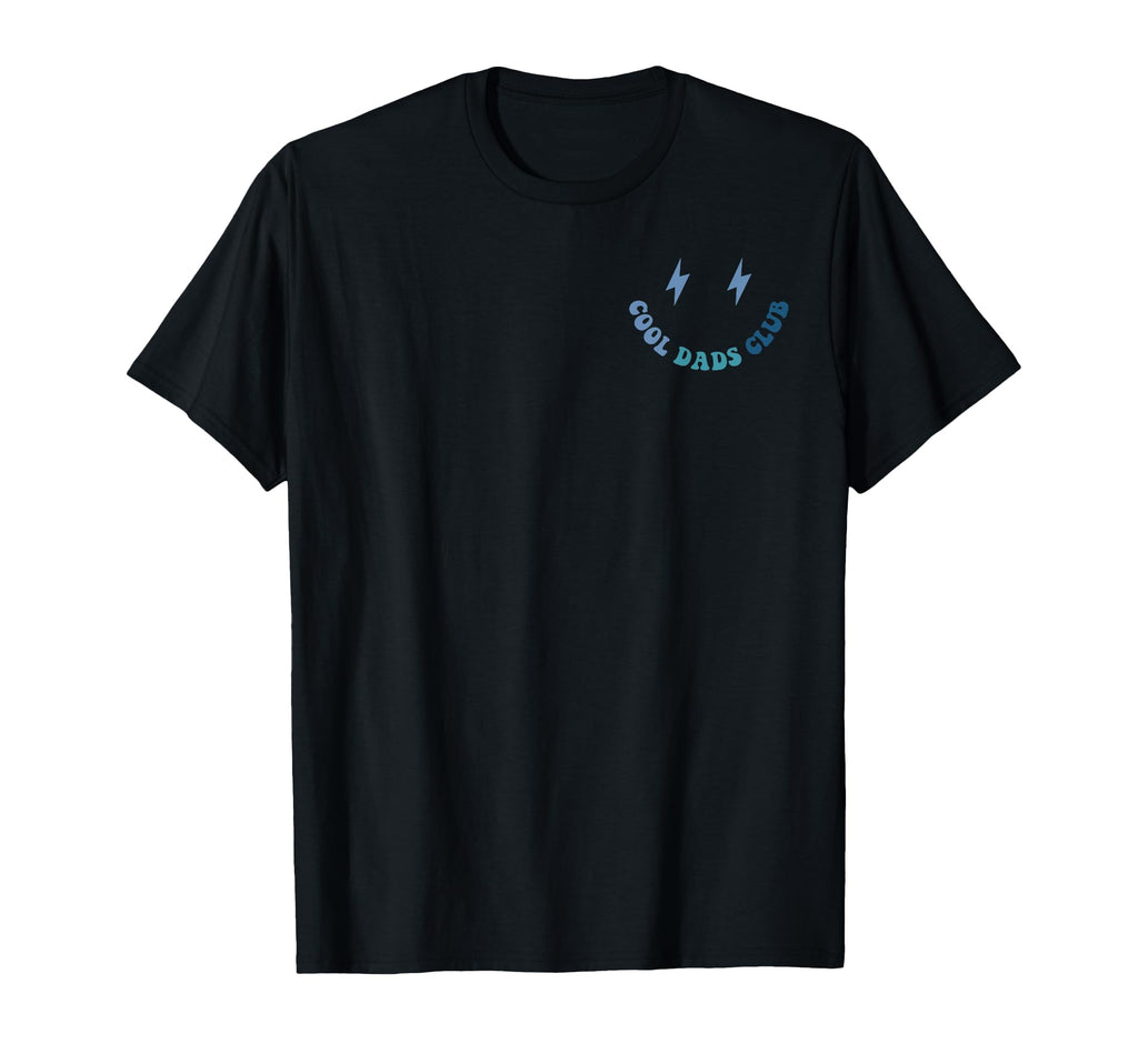 Dads Club Groovy Dad Fathers Day 2 Sided T-Shirt - Graphic Print Men Women - T-Shirt, Sweatshirt, Hoodie