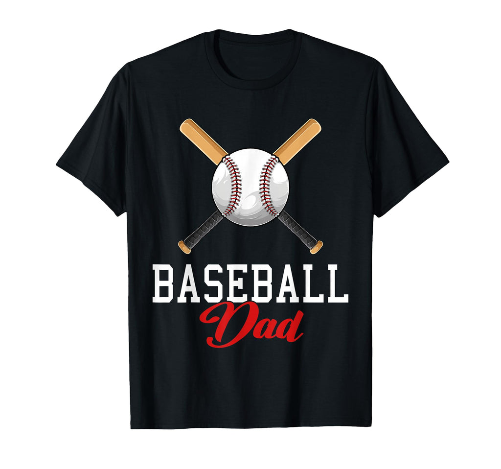 Baseball Baseball Dad Daddy T-Shirt - Casual Everyday Wear Men Women - T-Shirt, Sweatshirt, Hoodie