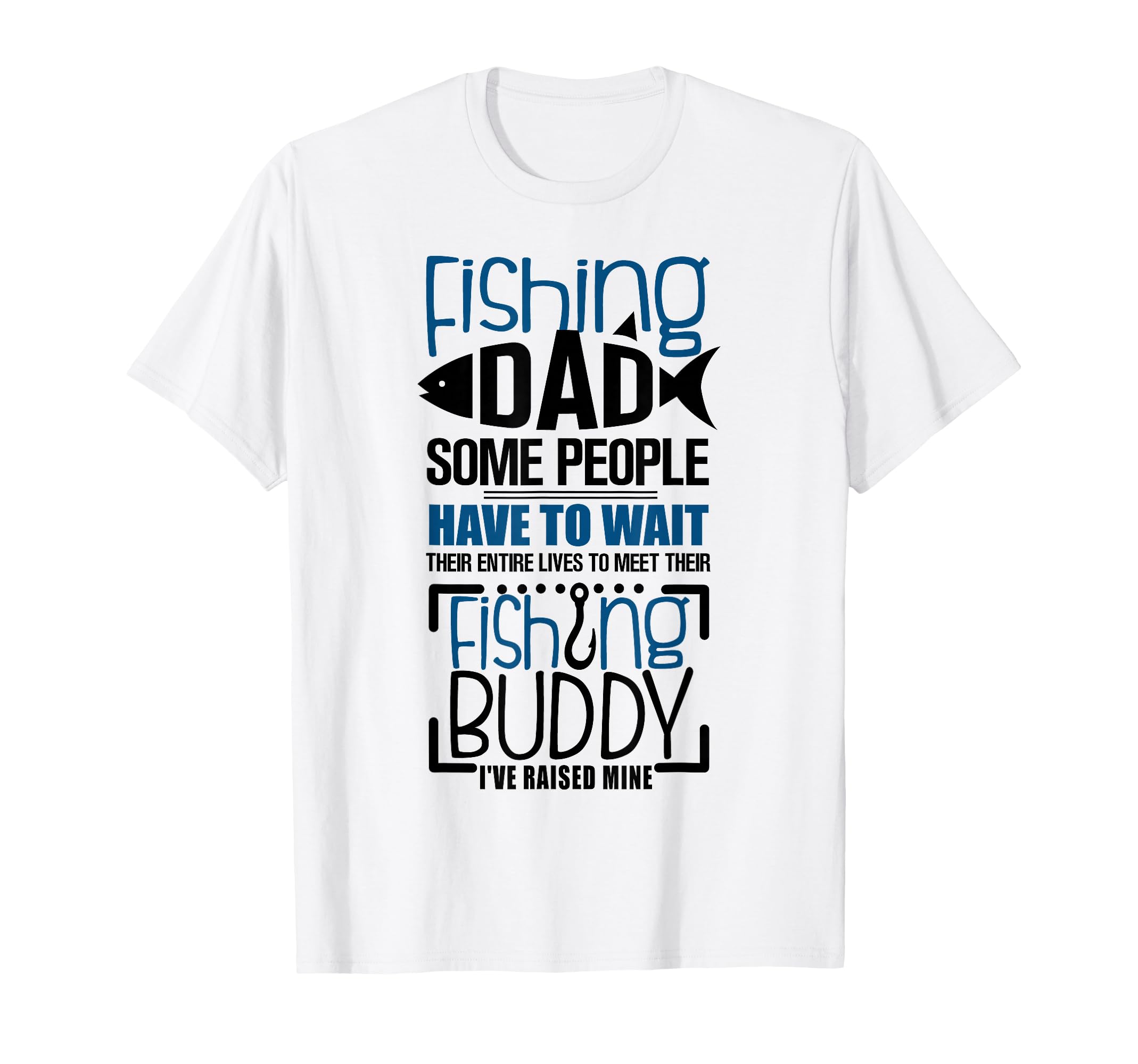 Mens Fishing Dad Funny Father Son Matching T-Shirt - Trendy Graphic Unisex - T-Shirt, Sweatshirt, Hoodie