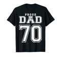 Number 70 Custom Proud Basketball T-Shirt - Minimalist Print for Adults - T-Shirt, Sweatshirt, Hoodie