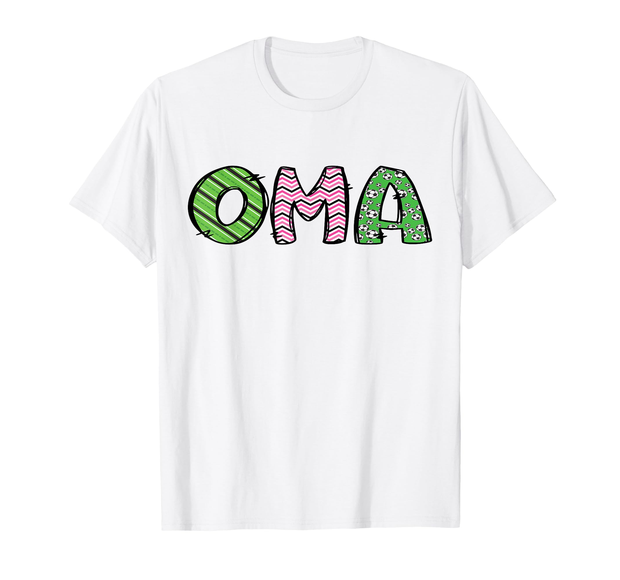 Soccer Oma Funny Soccer Birthday Family T-Shirt - Minimalist Print Unisex - T-Shirt, Sweatshirt, Hoodie