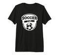 Soccer Sports Funny Soccer Fan Tri Blend T-Shirt - Unique Graphic Unisex - T-Shirt, Sweatshirt, Hoodie
