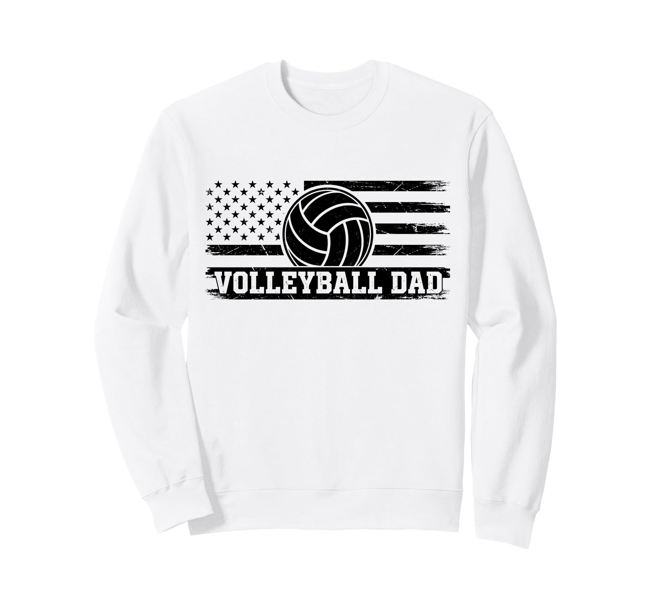 Fathers Day Daddy Papa Volleyball Sweatshirt - Streetwear Style for Adults - T-Shirt, Sweatshirt, Hoodie
