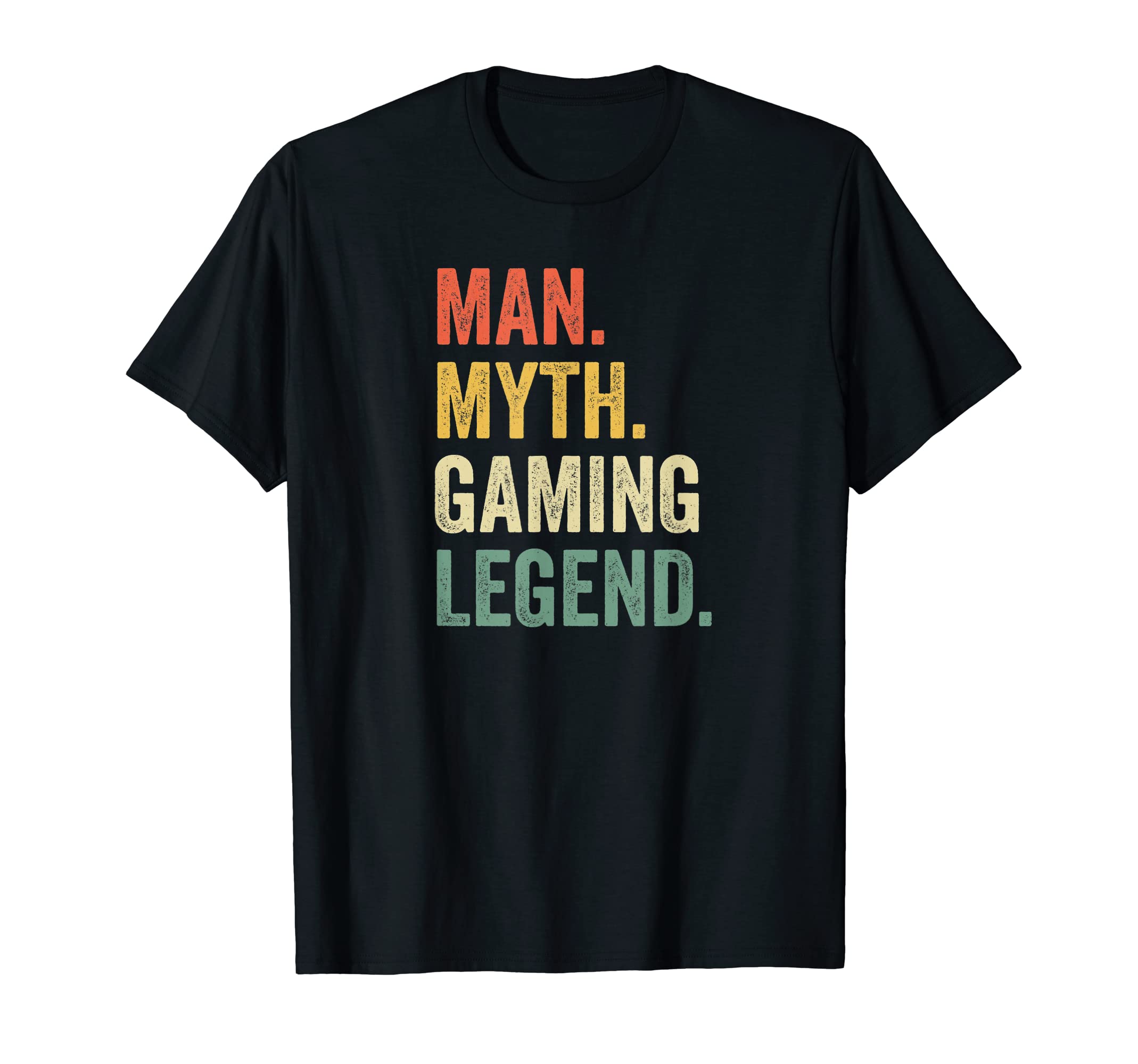 Mens Gaming Funny Myth Gamer Legend T-Shirt - Novelty Apparel for Adults - T-Shirt, Sweatshirt, Hoodie