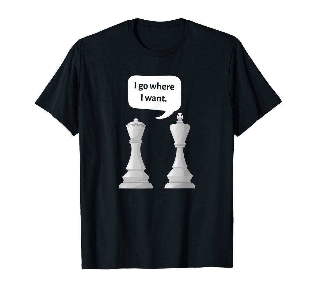 Funny Corny Dad Joke Chess Players T-Shirt - Minimalist Print Men Women - T-Shirt, Sweatshirt, Hoodie