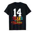 14 Years Being Awesome Gifts 14 T-Shirt - Casual Everyday Wear Unisex - T-Shirt, Sweatshirt, Hoodie