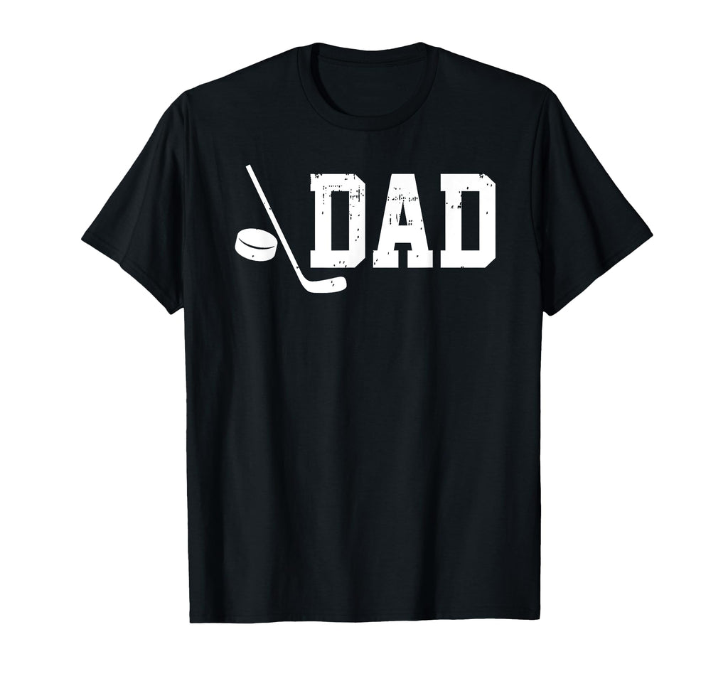 Number One Hockey Dad Fathers Day T-Shirt - Custom Art Print for Adults - T-Shirt, Sweatshirt, Hoodie
