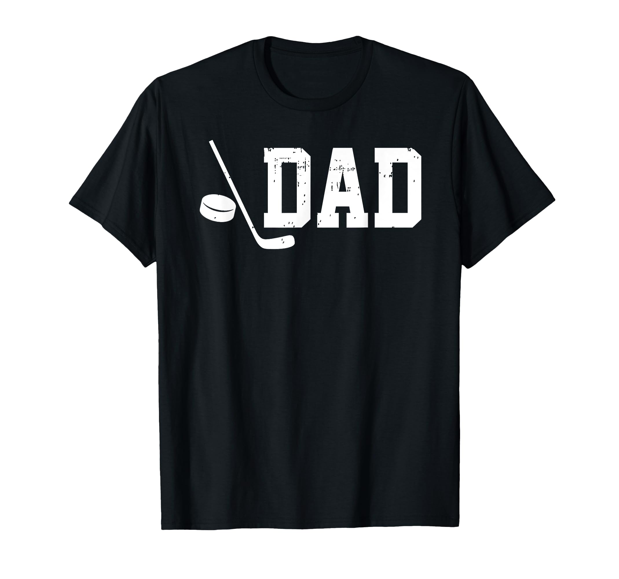 Number One Hockey Dad Fathers Day T-Shirt - Custom Art Print for Adults - T-Shirt, Sweatshirt, Hoodie