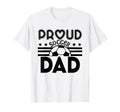 Proud Soccer Dad Father Sport Soccer T-Shirt - Custom Art Print for Adults - T-Shirt, Sweatshirt, Hoodie