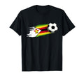 Zimbabwe Flag Zimbabwe Soccer Flag T-Shirt - Trendy Graphic Men Women - T-Shirt, Sweatshirt, Hoodie