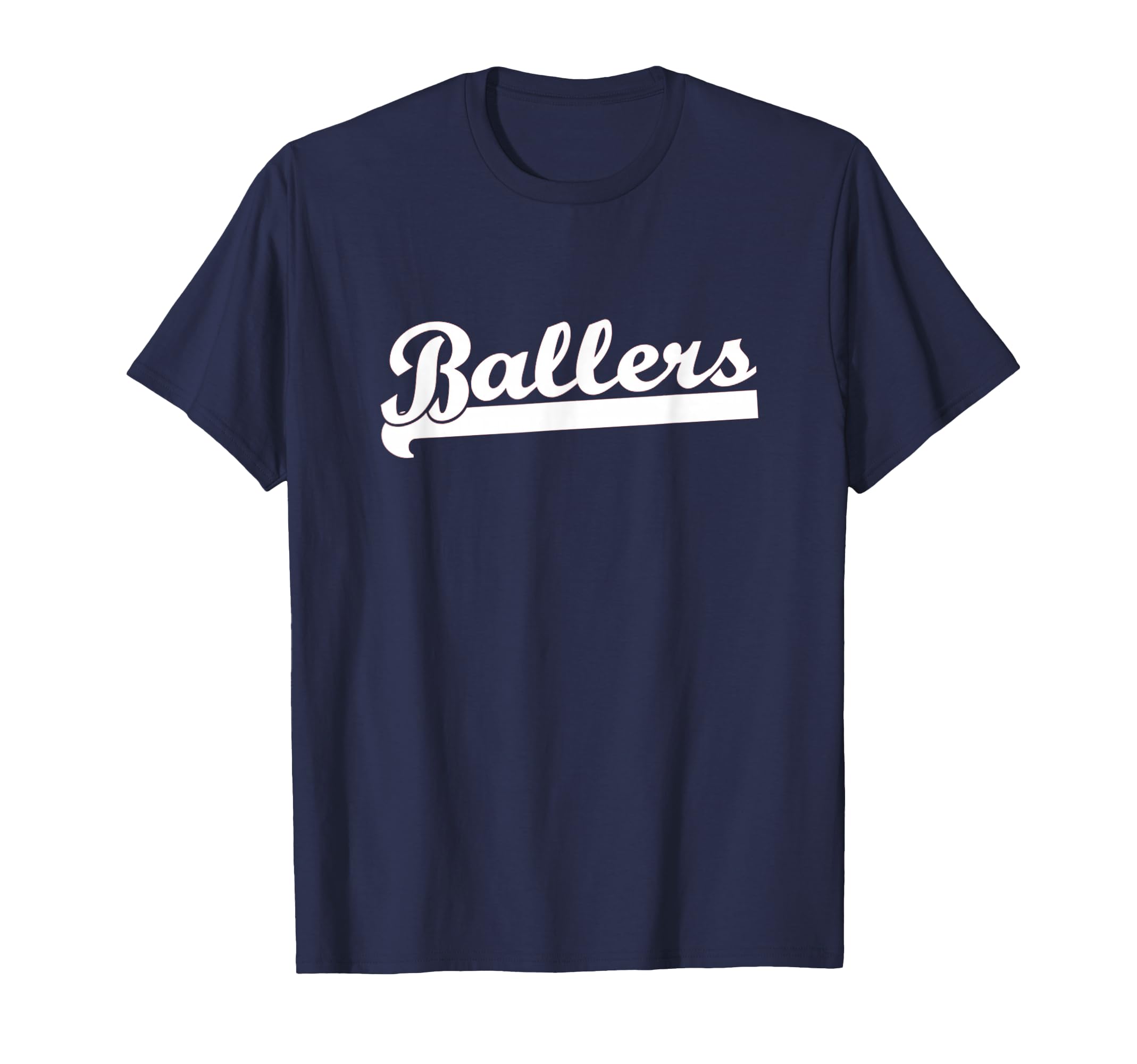 Ballers Basketball Baseball Kickball T-Shirt - Custom Art Print for Adults - T-Shirt, Sweatshirt, Hoodie