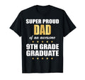Super Proud Dad Awesome 9Th T-Shirt - Casual Everyday Wear for Adults - T-Shirt, Sweatshirt, Hoodie