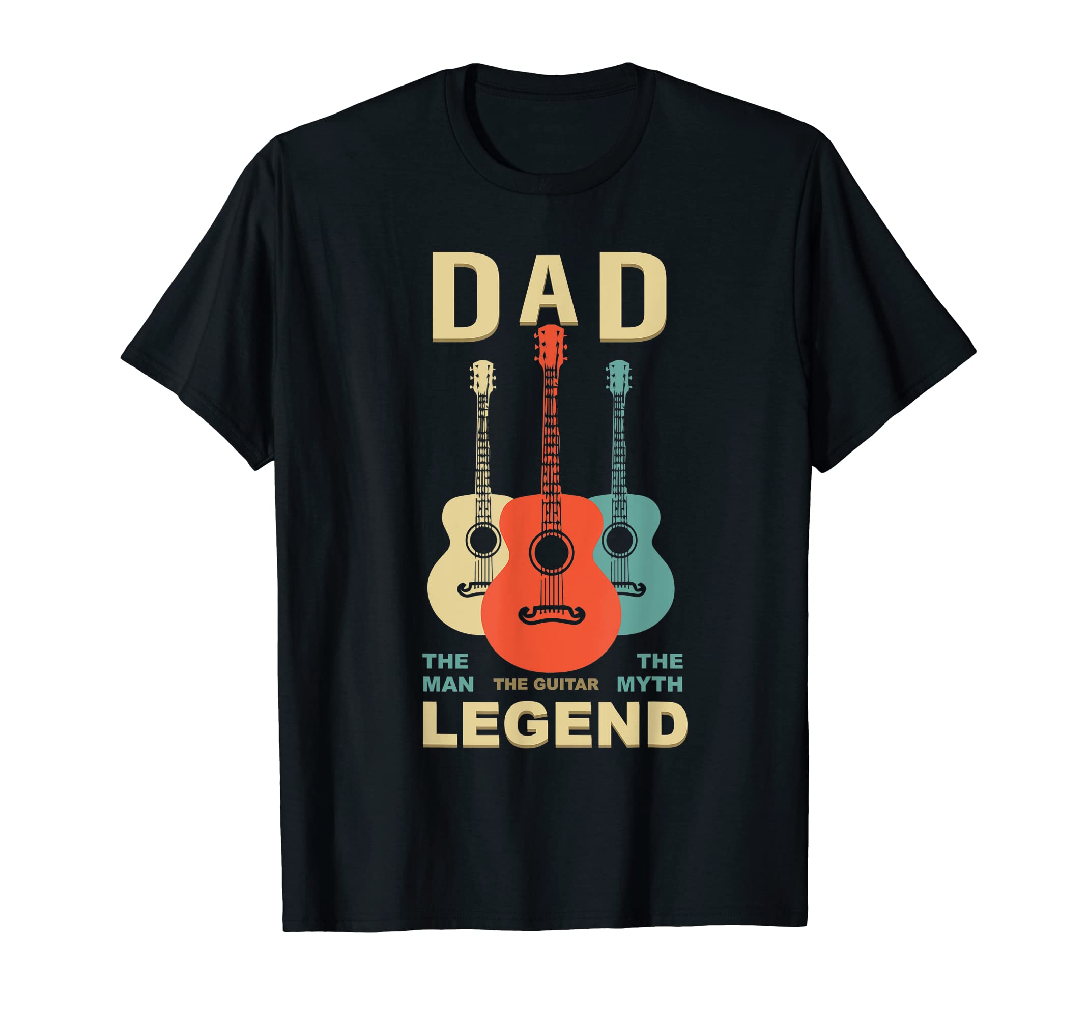 Grandpa Papa Guitarist Dad Myth T-Shirt - Streetwear Style for Adults - T-Shirt, Sweatshirt, Hoodie