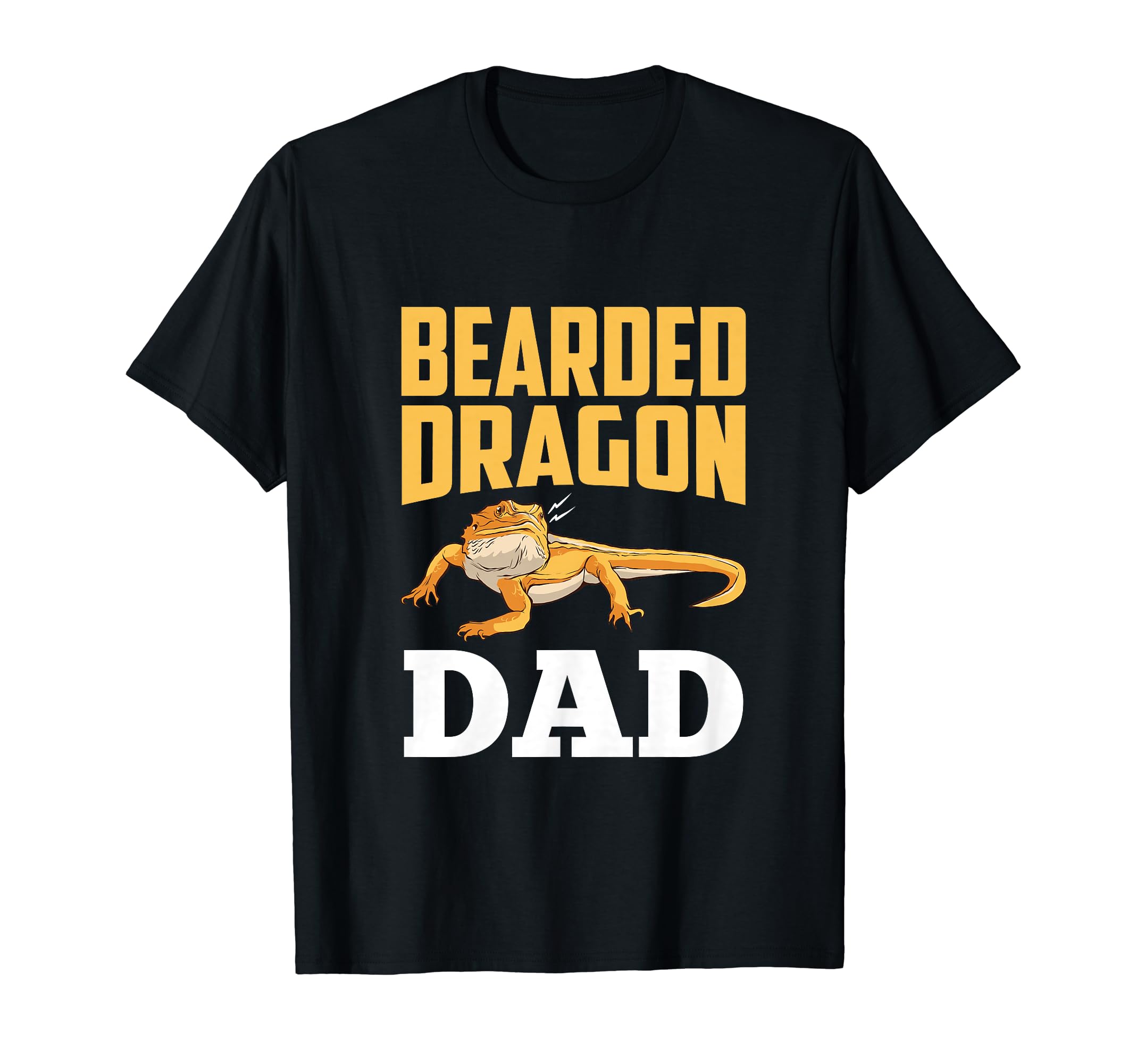 Bearded Dragon Dad Lover Pet Reptile T-Shirt - Minimalist Print for Adults - T-Shirt, Sweatshirt, Hoodie