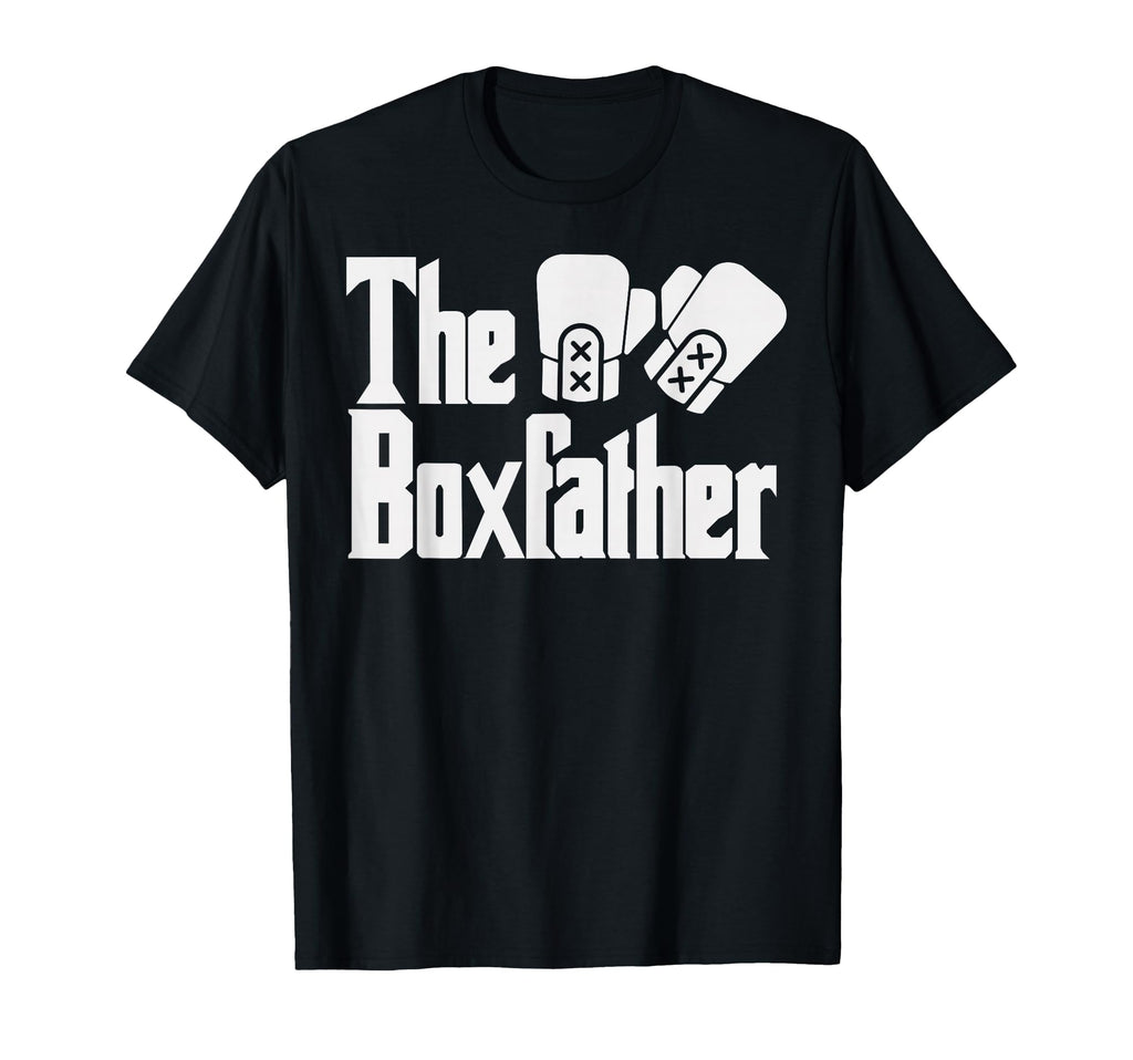 Funny Fathers Day Box Father Boxing T-Shirt - Custom Art Print Unisex - T-Shirt, Sweatshirt, Hoodie