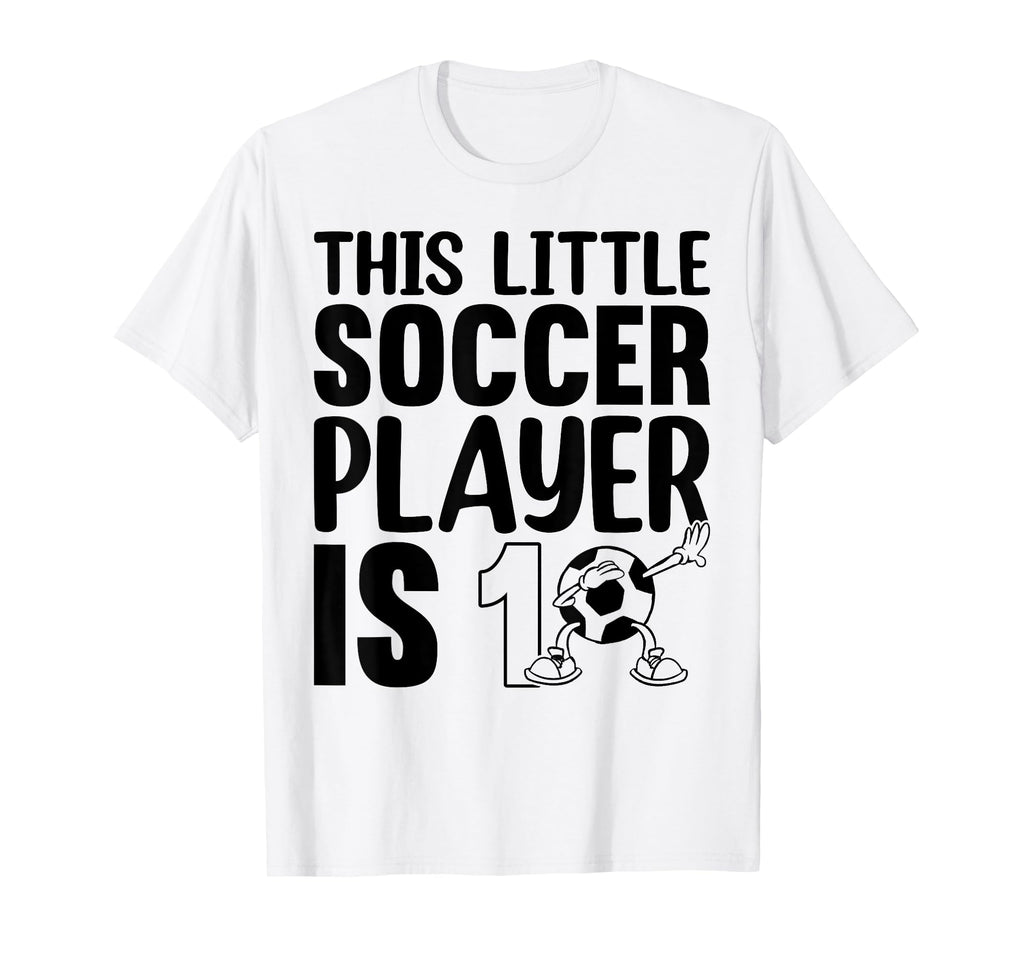 Soccer Birthday This Little Soccer T-Shirt - Aesthetic Graphic for Adults - T-Shirt, Sweatshirt, Hoodie