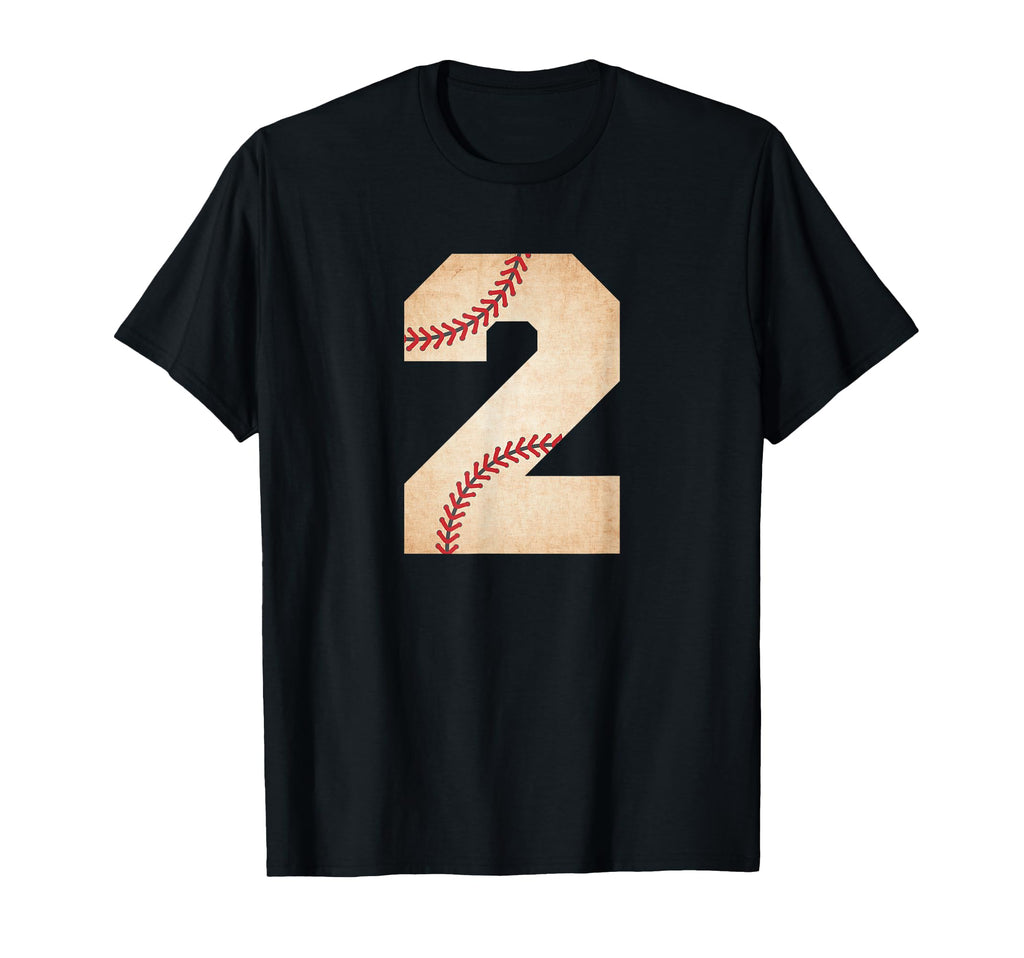 Baseball Number 2 Baseball Fan Mom T-Shirt - Novelty Apparel for Adults - T-Shirt, Sweatshirt, Hoodie