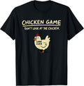 Chicken Game Don't Look At The Funny - Adult & Kids T-Shirts, Sweatshirts & Hoodies apparel design preview 1