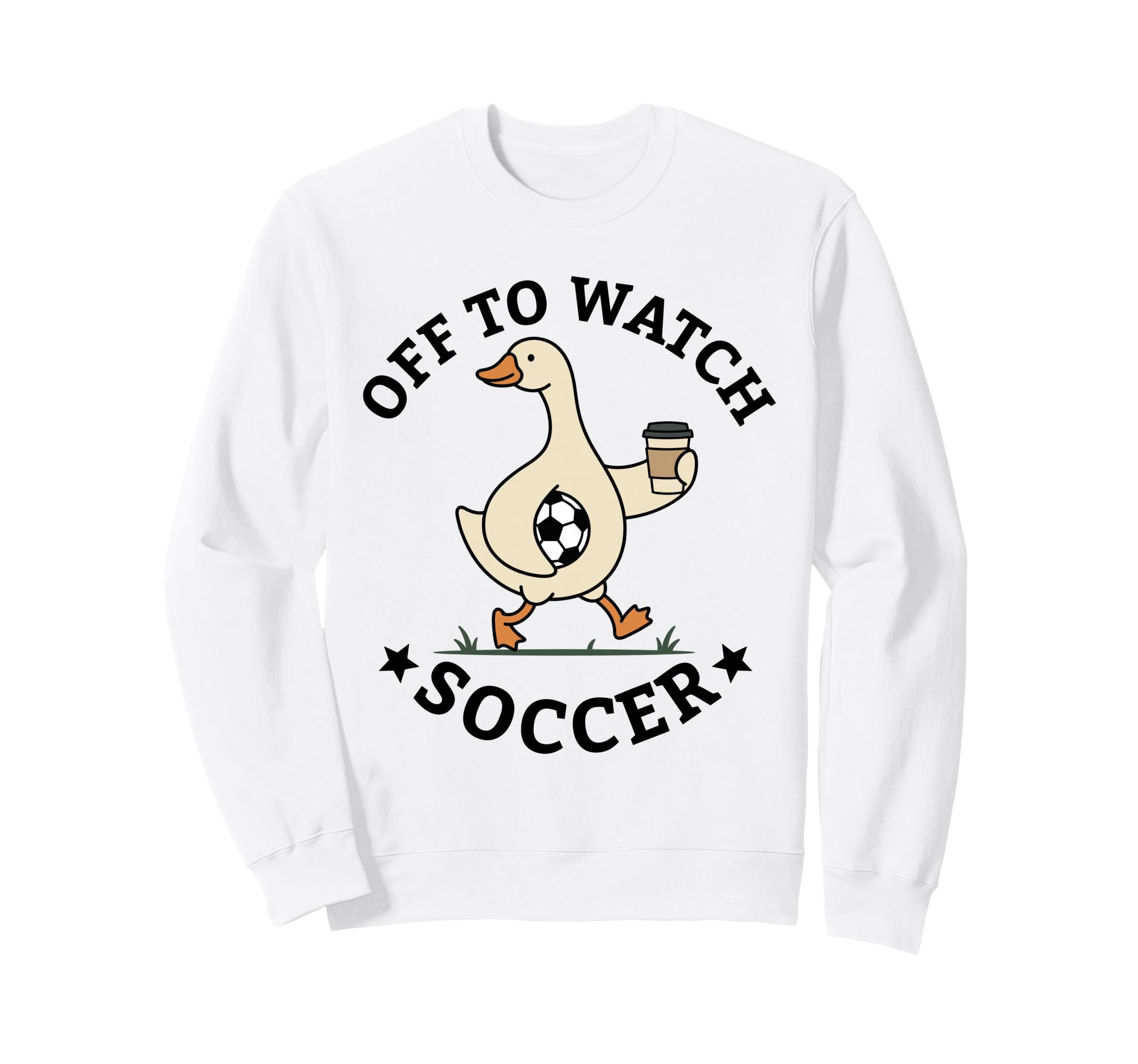 Off To Watch Soccer Mom Funny Sweatshirt - Custom Art Print for Adults - T-Shirt, Sweatshirt, Hoodie