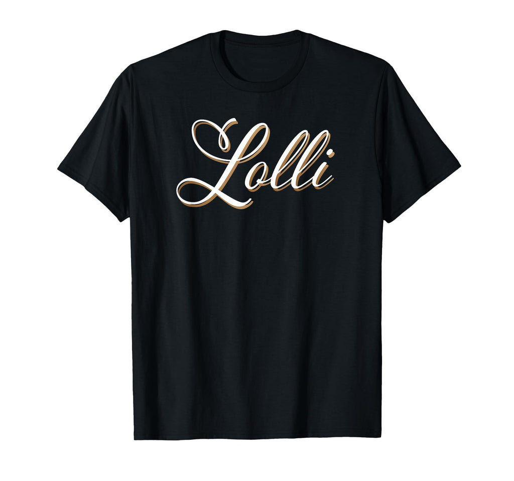 Lolli Grandmother Grandma Nana T-Shirt - Minimalist Print Men Women - T-Shirt, Sweatshirt, Hoodie