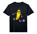 Banana Playing Soccer Fruit Soccer T-Shirt - Unique Graphic for Adults - T-Shirt, Sweatshirt, Hoodie