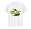 Volley Llamas Comic Llama Pickle Ball T-Shirt - Graphic Print for Adults - T-Shirt, Sweatshirt, Hoodie