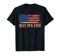 Best Opa Ever American Flag T-Shirt - Custom Art Print for Adults - T-Shirt, Sweatshirt, Hoodie