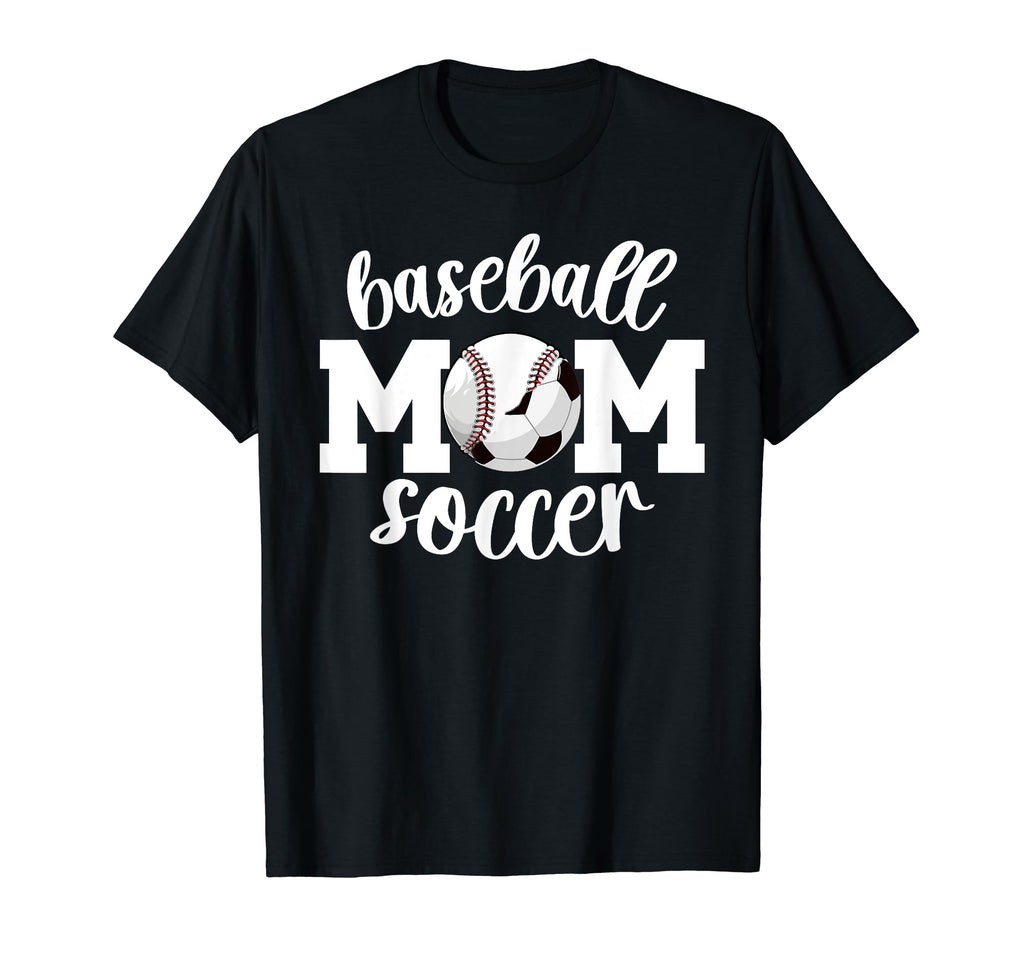 Soccer Baseball Mom Ballers Baseball T-Shirt - Novelty Apparel Unisex - T-Shirt, Sweatshirt, Hoodie